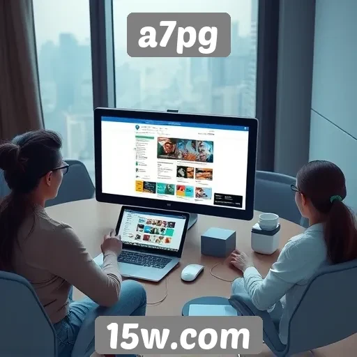 navegação e usabilidade no site a7pg